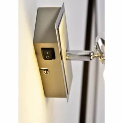 Luminaires Trio Applique murale Trio 8214 LED Aluminium, Chrome, Acier inoxydable, 1 lumière