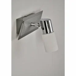 Luminaires Trio Applique murale Trio 8214 LED Aluminium, Chrome, Acier inoxydable, 1 lumière