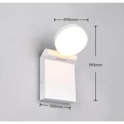 Luminaires Trio Applique murale Trio ADOUR LED Blanc, 1 lumière
