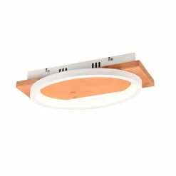 Lampes En Bois-Luminaires Trio Applique murale Trio Barca LED Écru, Blanc, 1 lumière