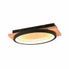 Lampes En Bois-Luminaires Trio Applique murale Trio Barca LED Écru, Noir, 1 lumière