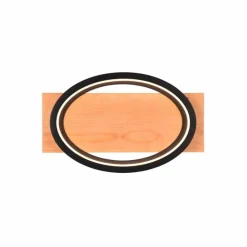 Lampes En Bois-Luminaires Trio Applique murale Trio Barca LED Écru, Noir, 1 lumière