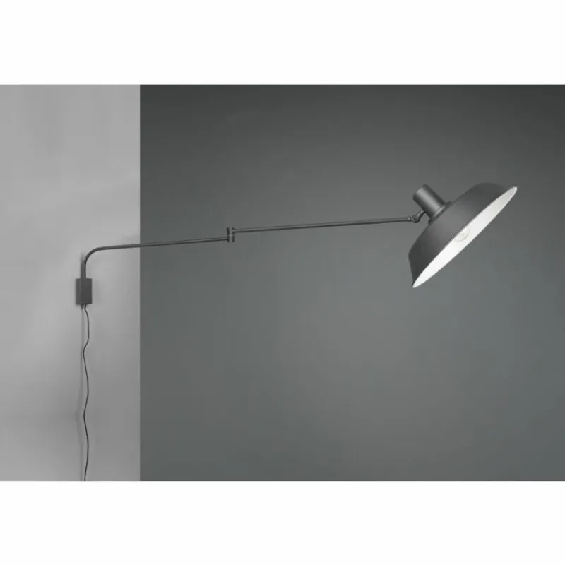 Luminaires Trio Applique murale Trio Bolder LED Noir, 1 lumière* Éclairage Led
