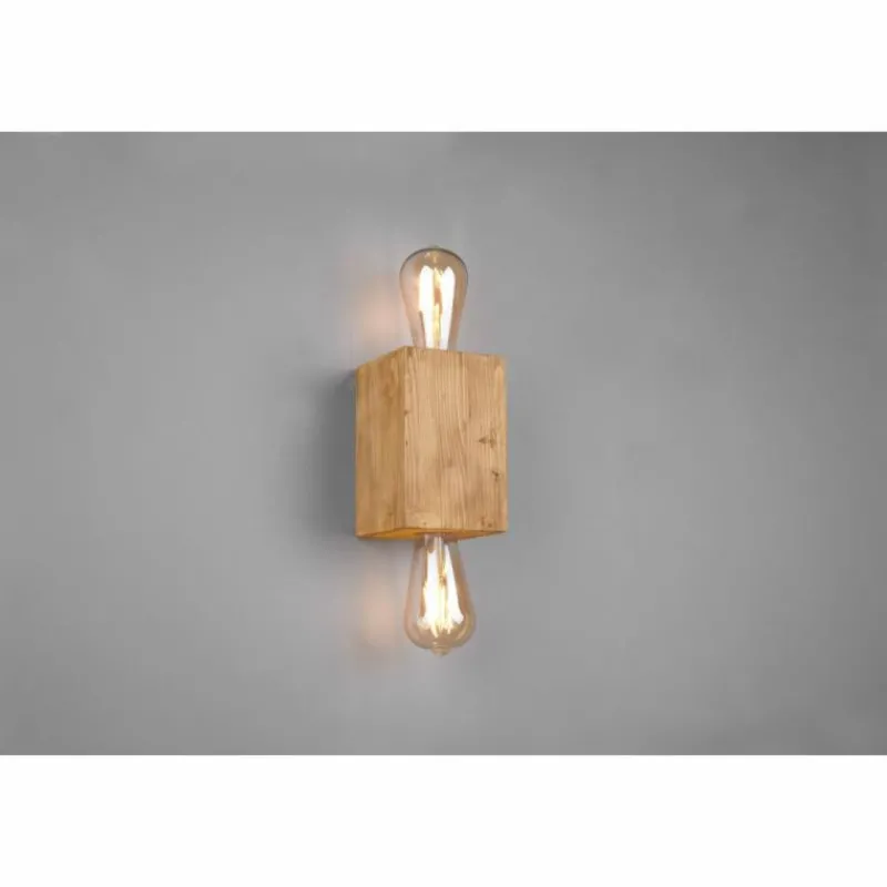 Lampes Vintages & Rétros-Luminaires Trio Applique murale Trio Bradley Brun, 2 lumières