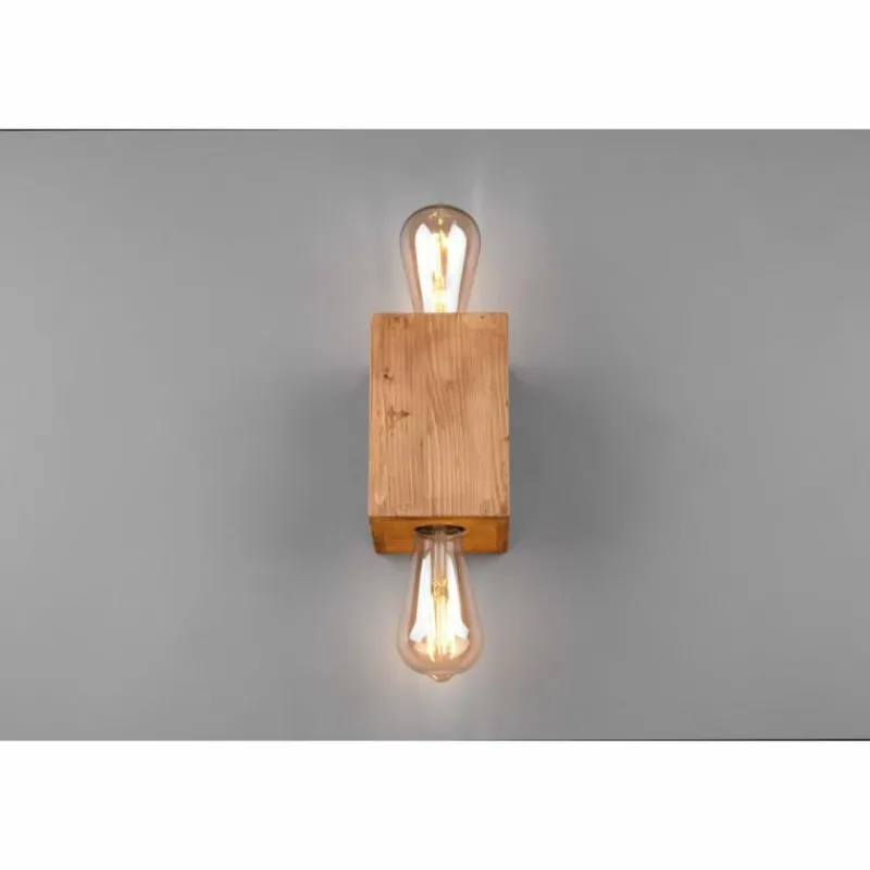 Lampes Vintages & Rétros-Luminaires Trio Applique murale Trio Bradley Brun, 2 lumières