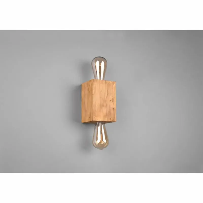 Lampes Vintages & Rétros-Luminaires Trio Applique murale Trio Bradley Brun, 2 lumières