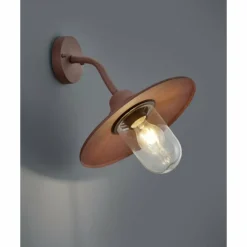 Lampes Vintages & Rétros-Luminaires Trio Applique murale Trio Brenta Rouille, 1 lumière