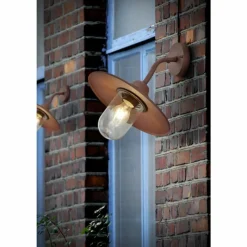 Lampes Vintages & Rétros-Luminaires Trio Applique murale Trio Brenta Rouille, 1 lumière