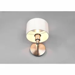 Lampes En Tissu-Luminaires Trio Applique murale Trio Cassio Nickel mat, 1 lumière
