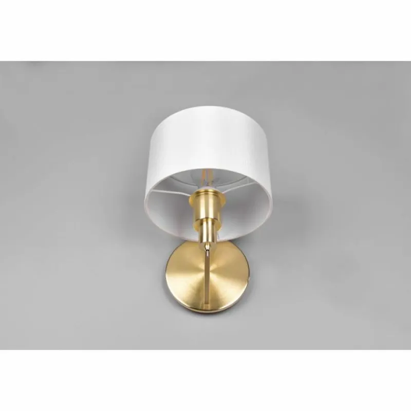 Lampes En Tissu-Luminaires Trio Applique murale Trio Cassio Laiton, 1 lumière