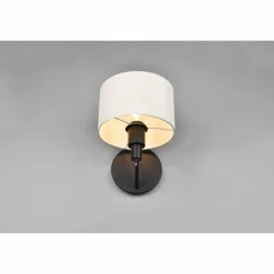 Lampes En Tissu-Luminaires Trio Applique murale Trio Cassio Noir, 1 lumière