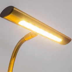 Luminaires Rustiques-Luminaires Trio Applique murale Trio Curtis LED Vieux laiton, Laiton, 1 lumière