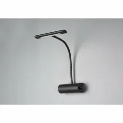 Luminaires Trio Applique murale Trio Curtis LED Noir, 1 lumière* Éclairage Led