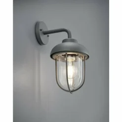 Lampes Vintages & Rétros-Luminaires Trio Applique murale Trio Duero Anthracite, 1 lumière