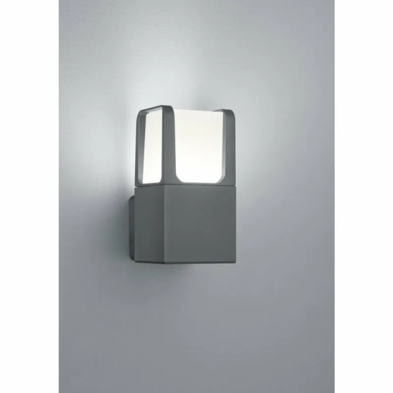 Luminaires Trio Applique murale Trio EBRO LED Anthracite, 1 lumière