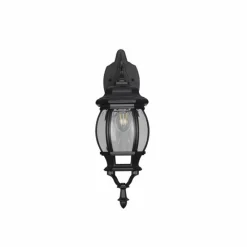 Lampes Vintages & Rétros-Luminaires Trio Applique murale Trio Elvo Noir, 1 lumière