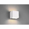 Luminaires Trio Applique murale Trio Figo LED Blanc, 1 lumière, Télécommandes, Changeur de couleurs