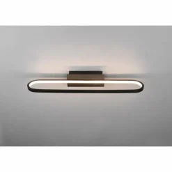 Luminaires Trio Applique murale Trio Gianni LED Noir, 1 lumière* Éclairage Led