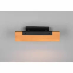 Lampes Vintages & Rétros-Luminaires Trio Applique murale Trio Kerala LED Noir, 1 lumière