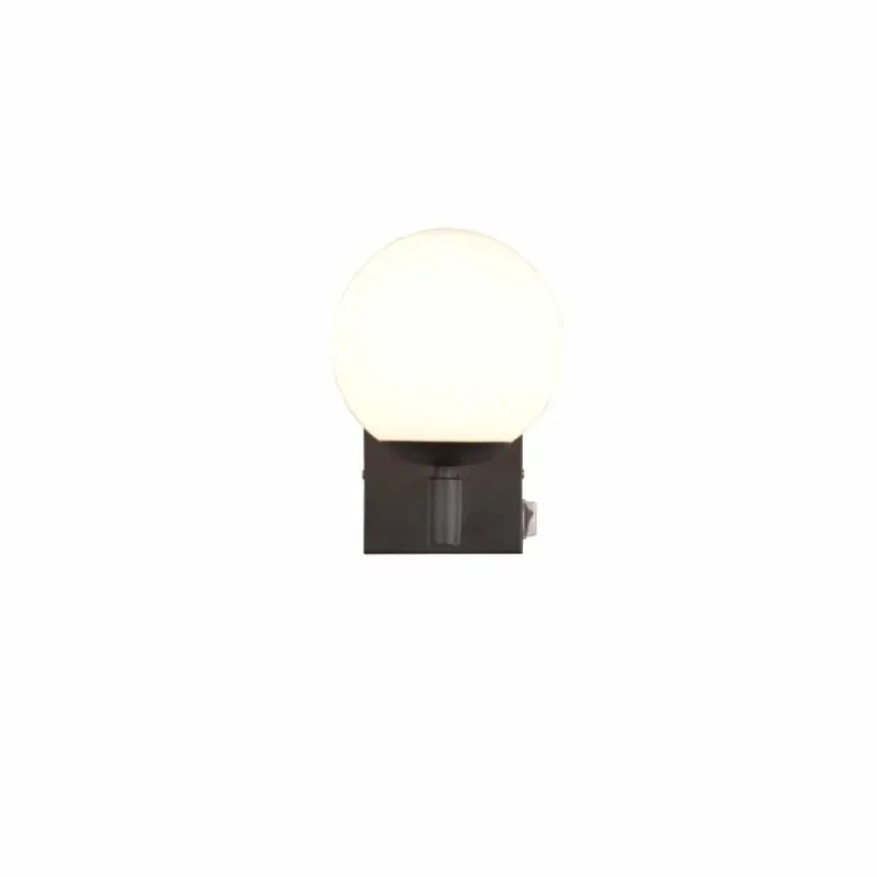 Luminaires Trio Applique murale Trio KULA Noir, 1 lumière