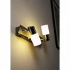 Luminaires Trio Applique murale Trio LED Aluminium, Chrome, Acier inoxydable, 2 lumières
