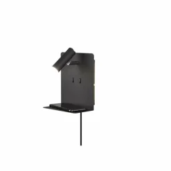 Luminaires Trio Applique murale Trio Leuchten ELEMENT LED Noir, 3 lumières* Éclairage Led