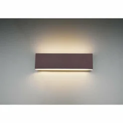 Luminaires Scandinaves-Luminaires Trio Applique murale Trio Leuchten CONCHA LED Rouille, 2 lumières