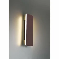 Luminaires Scandinaves-Luminaires Trio Applique murale Trio Leuchten CONCHA LED Rouille, 2 lumières