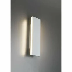 Luminaires Scandinaves-Luminaires Trio Applique murale Trio Leuchten CONCHA LED Blanc, 2 lumières