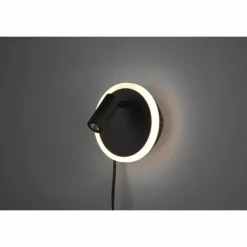 Luminaires Trio Applique murale Trio Leuchten JORDAN LED Noir, 2 lumières* Éclairage Led