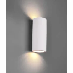 Luminaires Rustiques-Luminaires Trio Applique murale Trio Leuchten ZAZOU Blanc, 2 lumières
