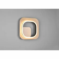 Lampes Dorées-Luminaires Trio Applique murale Trio Lugo LED Noir doré, 1 lumière