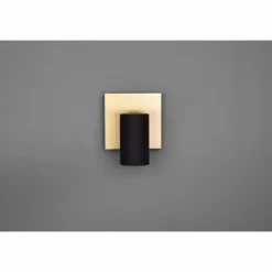 Lampes Dorées-Luminaires Trio Applique murale Trio MARLEY Noir doré, 1 lumière