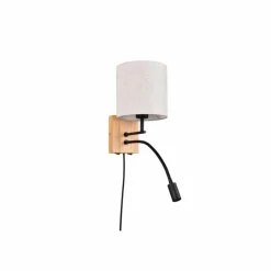 Lampes En Bois-Luminaires Trio Applique murale Trio Nilam Écru, 2 lumières
