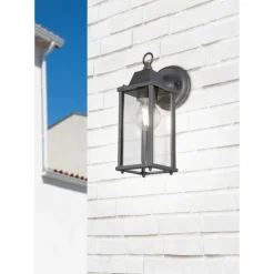 Lampes Vintages & Rétros-Luminaires Trio Applique murale Trio Olona Anthracite, 1 lumière