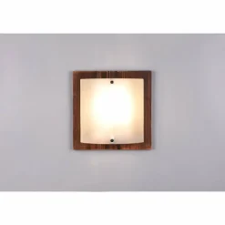 Lampes Vintages & Rétros-Luminaires Trio Applique murale Trio Pali Bois foncé, 1 lumière