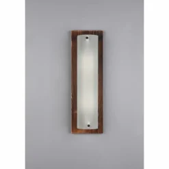 Lampes En Bois-Luminaires Trio Applique murale Trio Pali Bois foncé, 2 lumières