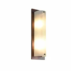 Lampes En Bois-Luminaires Trio Applique murale Trio Pali Bois foncé, 2 lumières