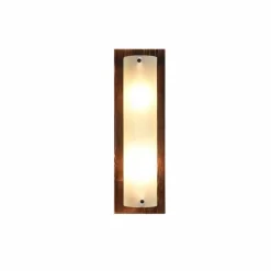 Lampes En Bois-Luminaires Trio Applique murale Trio Pali Bois foncé, 2 lumières
