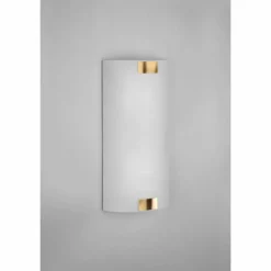 Luminaires Trio Applique murale Trio Pura Vieux laiton, 2 lumières