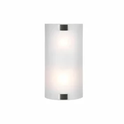 Luminaires Trio Applique murale Trio Pura Nickel mat, 2 lumières