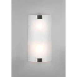 Luminaires Trio Applique murale Trio Pura Nickel mat, 2 lumières