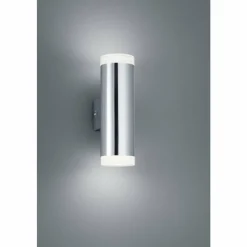 Luminaires Rustiques-Luminaires Trio Applique murale Trio RAY LED Chrome, 2 lumières