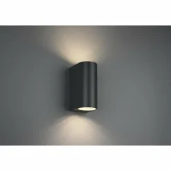 Luminaires Trio Applique murale Trio Roya Anthracite, 2 lumières