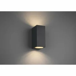 Luminaires Trio Applique murale Trio Roya Anthracite, 2 lumières