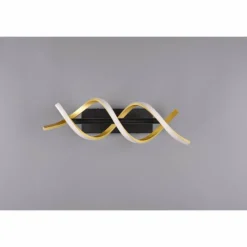 Luminaires Trio Applique murale Trio Sequence LED Laiton, Noir, 1 lumière* Éclairage Led