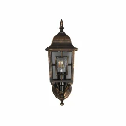 Lampes Vintages & Rétros-Luminaires Trio Applique murale Trio Volturno Rouille, 1 lumière