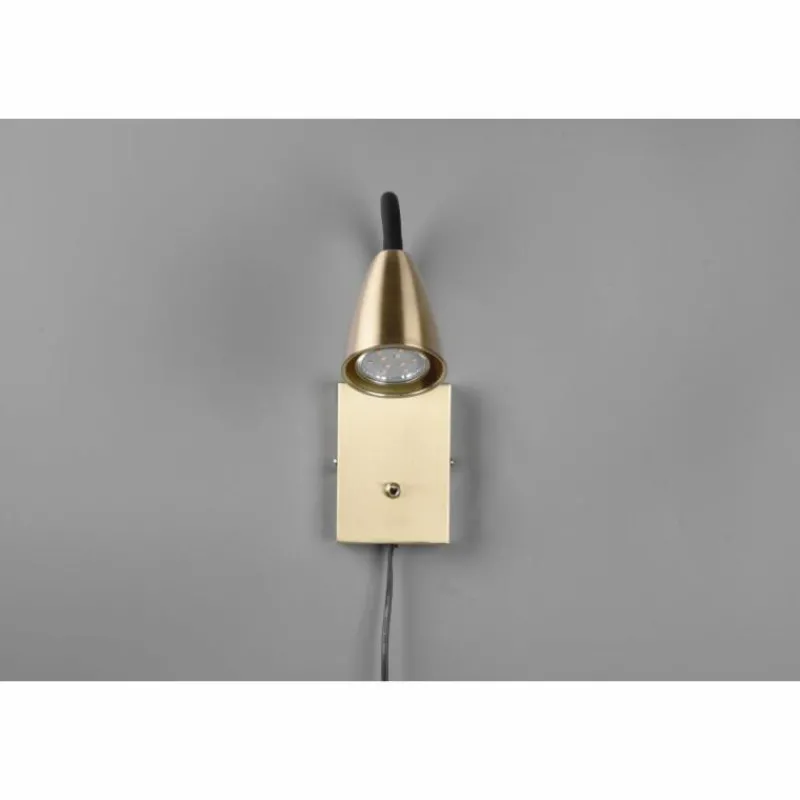 Luminaires Trio Applique murale Trio Wanda Laiton, 1 lumière* Spots Et Projecteurs