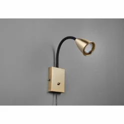 Luminaires Trio Applique murale Trio Wanda Laiton, 1 lumière* Spots Et Projecteurs