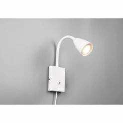 Luminaires Trio Applique murale Trio Wanda Blanc, 1 lumière* Spots Et Projecteurs